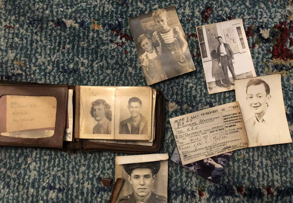 Wallets found from the 1940s in old Centralia (Ill.) High School building